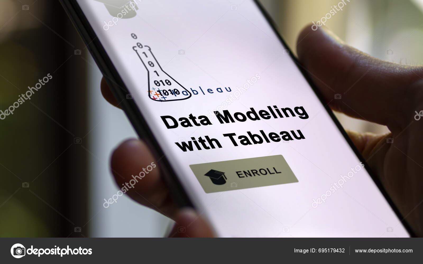 January 03Th 2024 Student Enrolls Data Modeling Tableau Program Phone   Depositphotos 695179432 Stock Photo January 03th 2024 Student Enrolls 