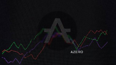 15 Mart 2024, Kripto takas ekranı Aleph Zero jetonu, AZERO madeni parasına odaklandı..
