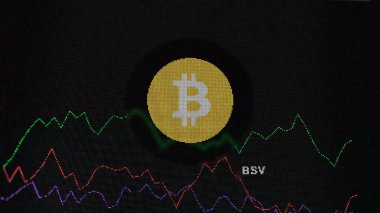 15 Mart 2024, Kripto takas ekranı Bitcoin SV jetonu, bozuk para BSV üzerine odaklandı.