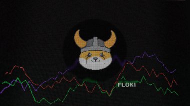 15 Mart 2024, Kripto takas ekranı Floki Inu jetonu, bozuk para FLOKI üzerine odaklandı..