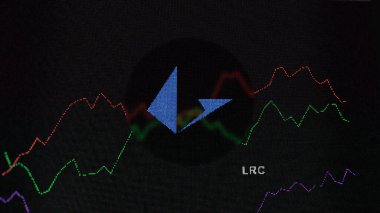 15 Mart 2024, Kripto takas ekranı Loopring jetonu, LRC madeni parasına odaklandı.