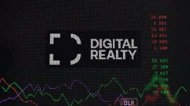 19 Mart 2024. Değiş tokuş ekranında Dijital Gayrimenkul logosu. Dijital Emlak Fiyat Hisseleri, Bir aygıt için DLR $.