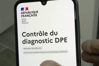 DPE dignostik rehberinin kontrolünü okuyan bir sahip.