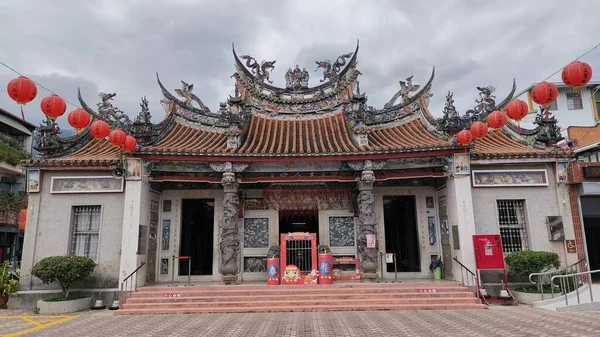 Kinesiskt Tempel Taiwan — Stockfoto