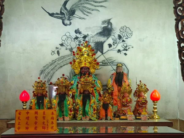 Kinesisk Gud Templet Taiwan — Stockfoto