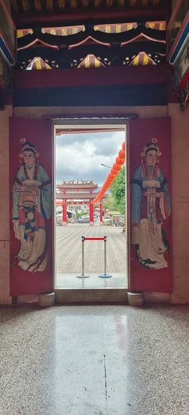 Kinesiskt Tempel Taiwan — Stockfoto