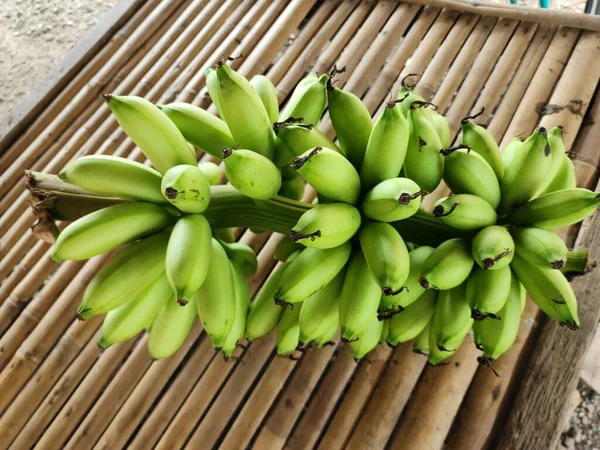 This banana is relatively small, both the tree and the fruit, this type of delicious banana can only be eaten directly, and is named the golden banana. grows a lot and is found in the tropics - Asia, especially Indonesia