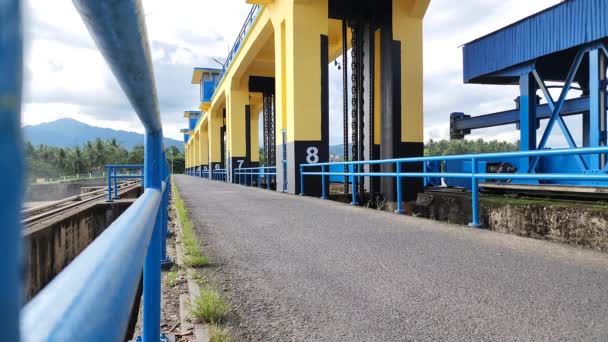 Pinrang Indonesia Jul 2023 Fort Dam Una Las Presas Que — Vídeos de Stock