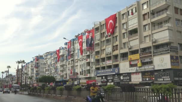 Antalya Trkiye Οκτωβρίου 2023 Προετοιμασίες Για Την 100Η Επέτειο Από — Αρχείο Βίντεο