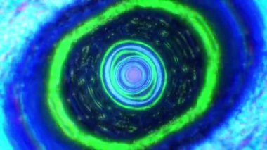 Hipnotik titreşim hattı ve ışık dokusuyla bir döngü tünel etkisi.