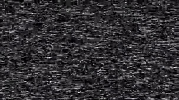 10秒ループレトロVhsテレビ信号効果オーバーレイ — ストック動画