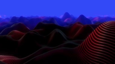 3D ses zirveleri dalga oluşumunda titreşiyor