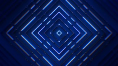 Mavi neon ışıkları için bir desen arkaplanı.