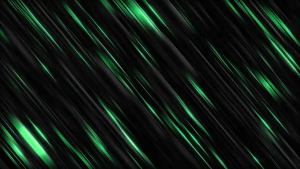 Yeşil ve siyah, parlak renklerle parıldayan zarif çizgiler..