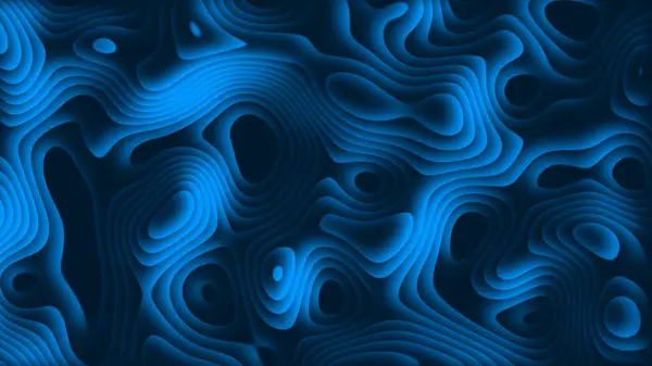 Mavi arazi biçimi plazma çizgilerinin soyut bir arkaplanı.