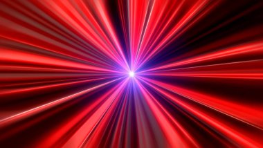 Canlı bir lazer efekti arka planı.