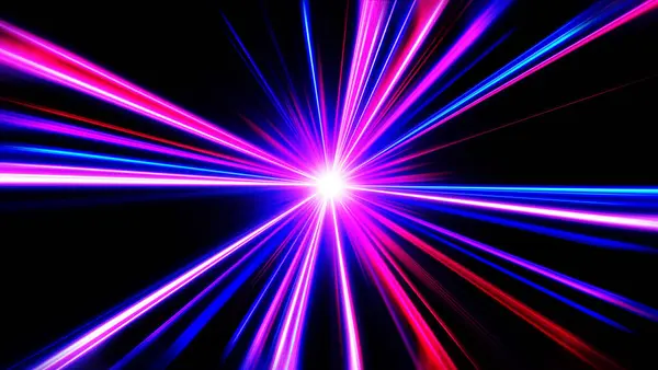 Canlı bir lazer efekti arka planı.