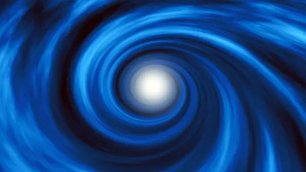 Enerji dolu girdap mavi girdap arkaplanı.