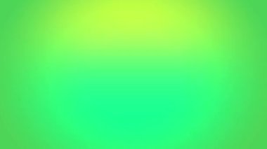 Parlak renkli bir arkaplanda dönen ve yanan tek bir gerçekçi ampulün döngü dizisi.