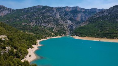 drone photo Verdon gorge, gorge du Verdon France europe