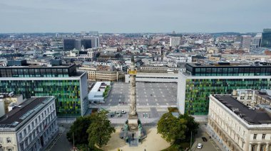 İnsansız hava aracı fotoğraf kongresi sütunu, Graf van de Onbekende Soldaat brussels Belçika Avrupa