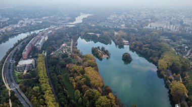 İHA fotoğrafı d 'or park Lyon France europe