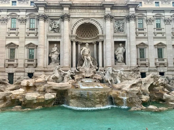Foto Fontana Trevi Roma Italia Europa — Foto Stock