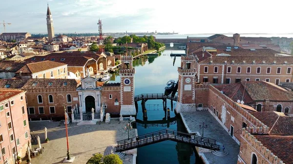Фото Дрона Arsenal Venice Italy Europe — стоковое фото
