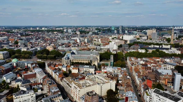 Drone Photo Lille France Europe — Stockfoto