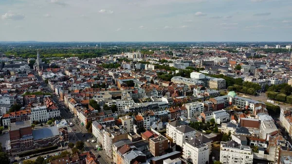 Drone Photo Lille France Europe — стоковое фото