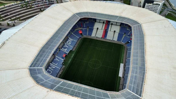 Drohne Foto Groupama Stadium Lyon Frankreich Europa — Stockfoto