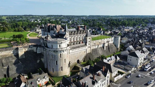 Zamek Amboise Zamek Królewski Amboise France Europe — Zdjęcie stockowe