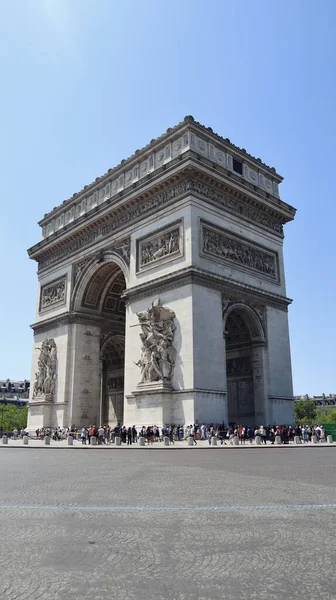 승리의 Arc Triomphe 프랑스 — 스톡 사진