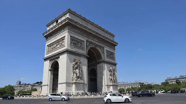 승리의 Arc Triomphe 프랑스 — 스톡 사진