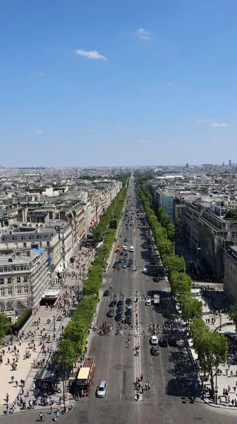 Foto Champs Elysee Avenue Paris França Europa — Fotografia de Stock