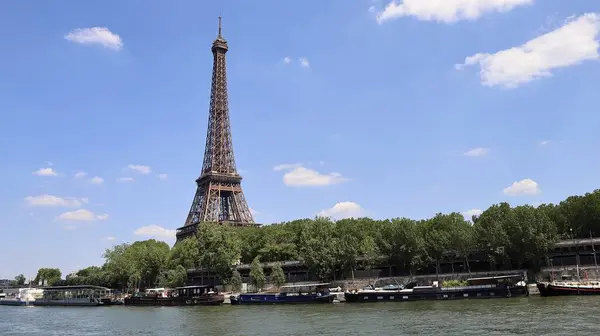 Foto Torre Eiffel Paris França — Fotografia de Stock
