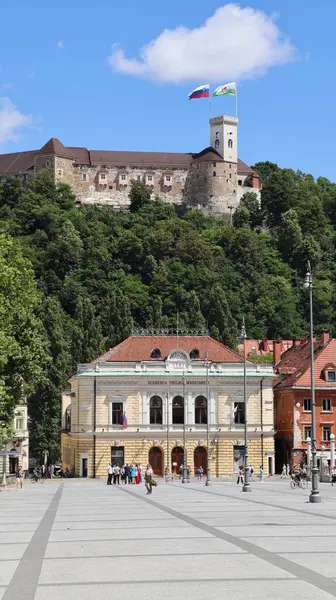 Foto Ljubljana Eslovénia Europe — Fotografia de Stock