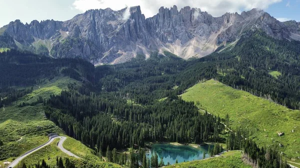 카리자 카리자 Dolomites 이탈리아 — 스톡 사진