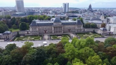 İnsansız hava aracı videosu Brüksel Sarayı, Koninklijk Paleis van Hughsel Brüksel Avrupa