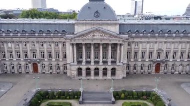 İnsansız hava aracı videosu Brüksel Sarayı, Koninklijk Paleis van Hughsel Brüksel Avrupa