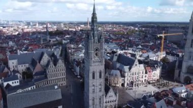 İnsansız hava aracı videosu Ghent Belfort Ghent Belçika