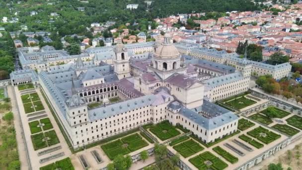 Drone Vidéo San Lorenzo Royal Monastery Real Monasterio San Lorenzo — Video