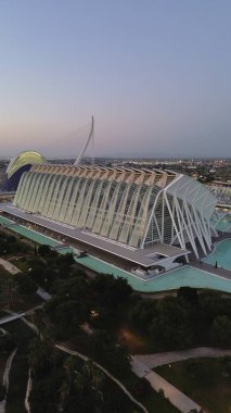 İnsansız hava aracı fotoğraf bilim müzesi, Museu de les Ciencies Valencia İspanya Avrupa