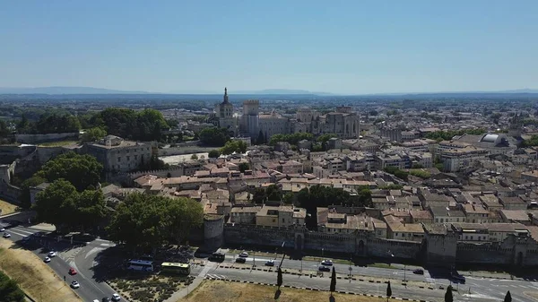 Drone Foto Avignon França Europa — Fotografia de Stock
