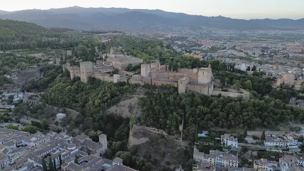Photo Drone Alhambra Granada Espagne Europe — Photo