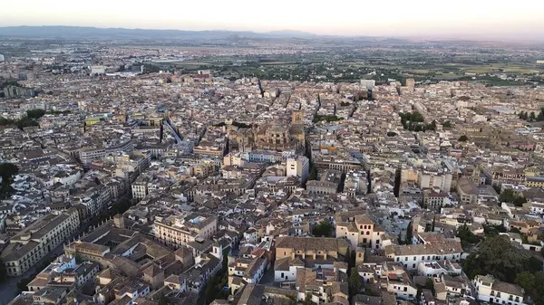 Drone Photo Granada Spain Europe — Stock Photo, Image