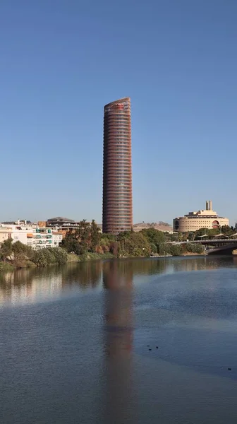 Drohnenfoto Sevilla Spanien Europa — Stockfoto