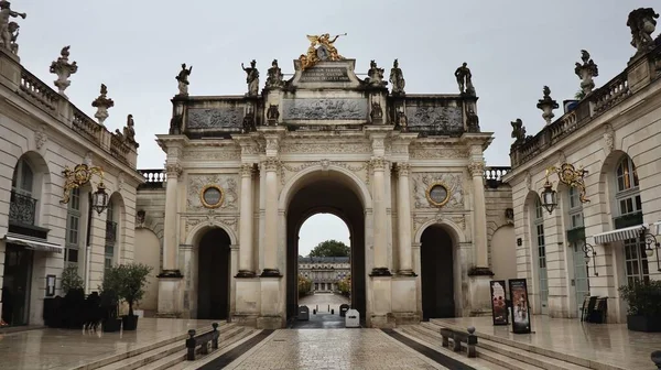 Foto Aqui Arco Arco Aqui Nancy França Europa — Fotografia de Stock