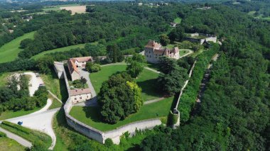 İHA fotoğrafı Eylül Fransa Kalesi Avrupa