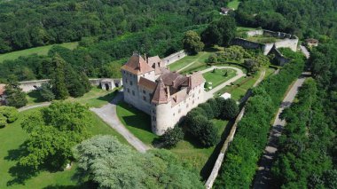 İHA fotoğrafı Eylül Fransa Kalesi Avrupa